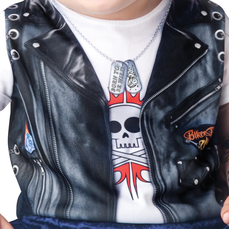 InCharacter Born to be Wild Infant/Toddler Costume, Medium (12-18) - Image 4